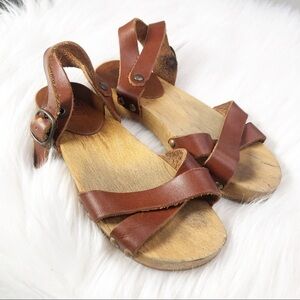 Bosabo Made In France Girl’s Clog Sandal Sz 9